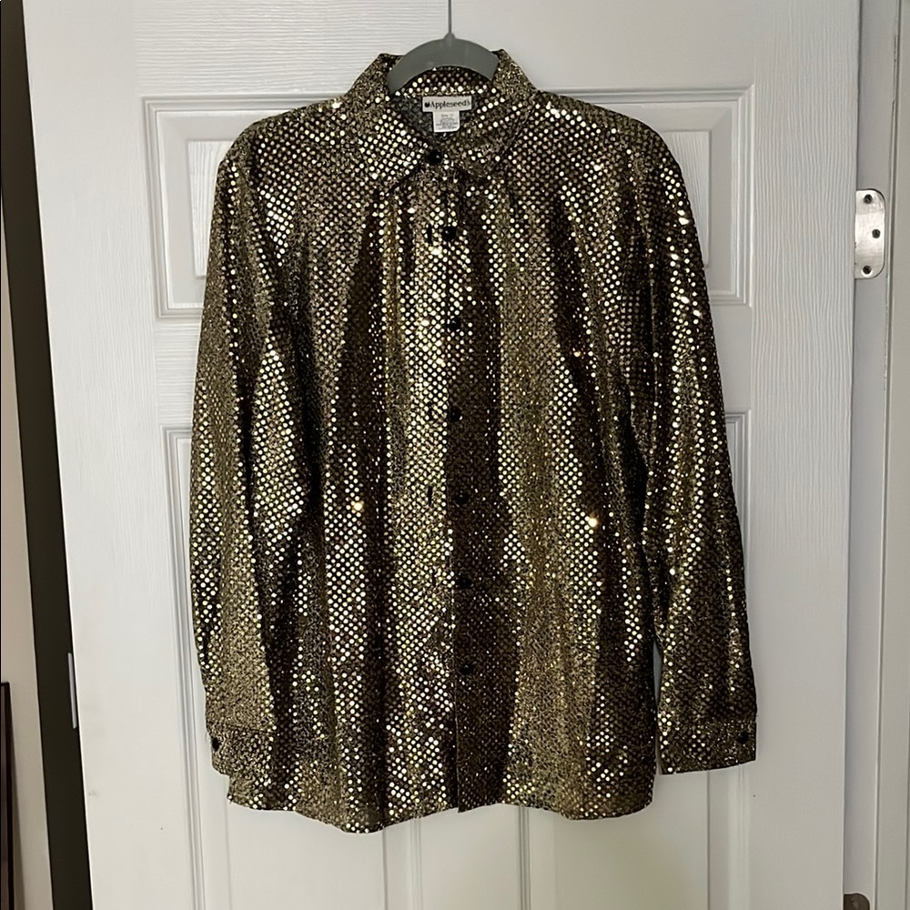 VINTAGE APPLESEED’s button down blouse